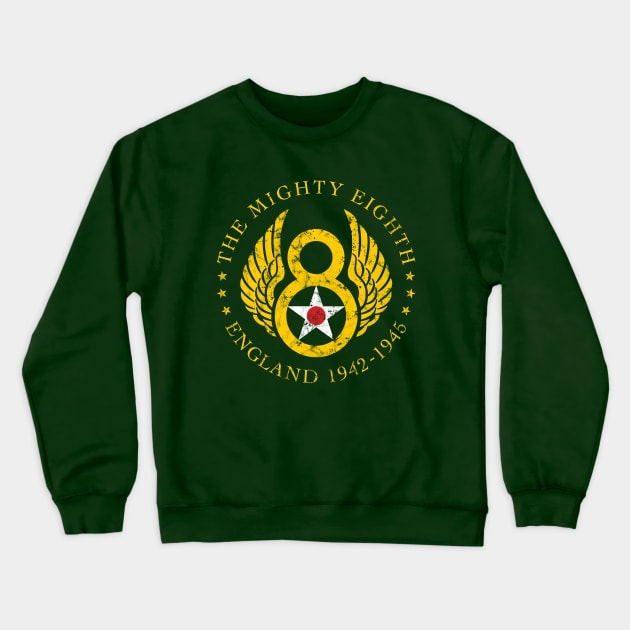 Mighty Eighth - 8th Air Force Crewneck Sweatshirt by 909 Apparel